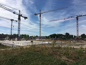 Baustelle Wärmezentrale Neue Mitte Salem Baustelle Wärmezentrale Neue Mitte Salem