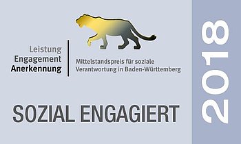 Auszeichnung Sozial engagiert Auszeichnung Sozial engagiert