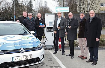 Strom-Schnellladesäulen in Singen Strom-Schnellladesäulen in Singen
