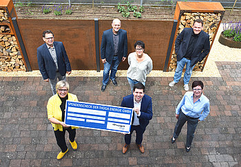 500-Euro-Spende der Thüga Energie an Sozialstation 500-Euro-Spende der Thüga Energie an Sozialstation