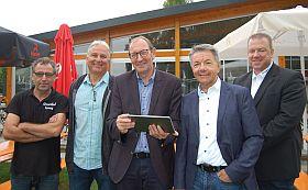 Gratis WLAN Strandbad Iznang